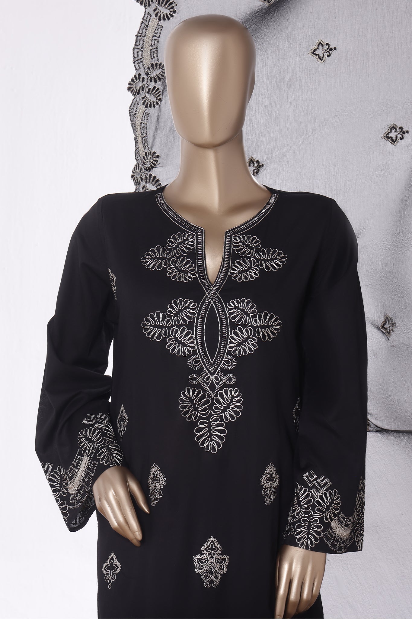 Khombi Stitched 3 Piece Luxury Cotton Collection'2025-195-B