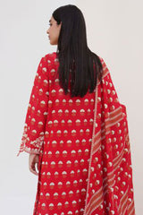 Zellbury Unstitched Printed & Emb Lawn Vol-04 Collection'2023-WU-195