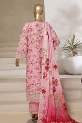 Signature By Sada Bahar Stitched 3 Piece Festive Emb Lawn Vol-02 Collection'2025-PD-196-PINK
