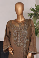 Khombi Stitched 3 Piece Luxury Formals Collection'2025-197-M-Raindeer