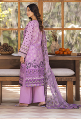 Zarwisha By Humdum Unstitched 3 Piece Digital Printed Emb Lawn Collection'2025-D-09