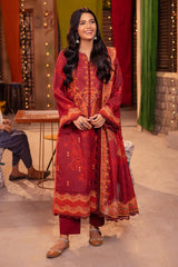 Asim Jofa Prints Unstitched 3 Piece Digital Lawn Drop-05 Suit-AJEL-19