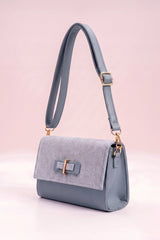 Fineur Crossbody Mini Pixie - Dusty Blue