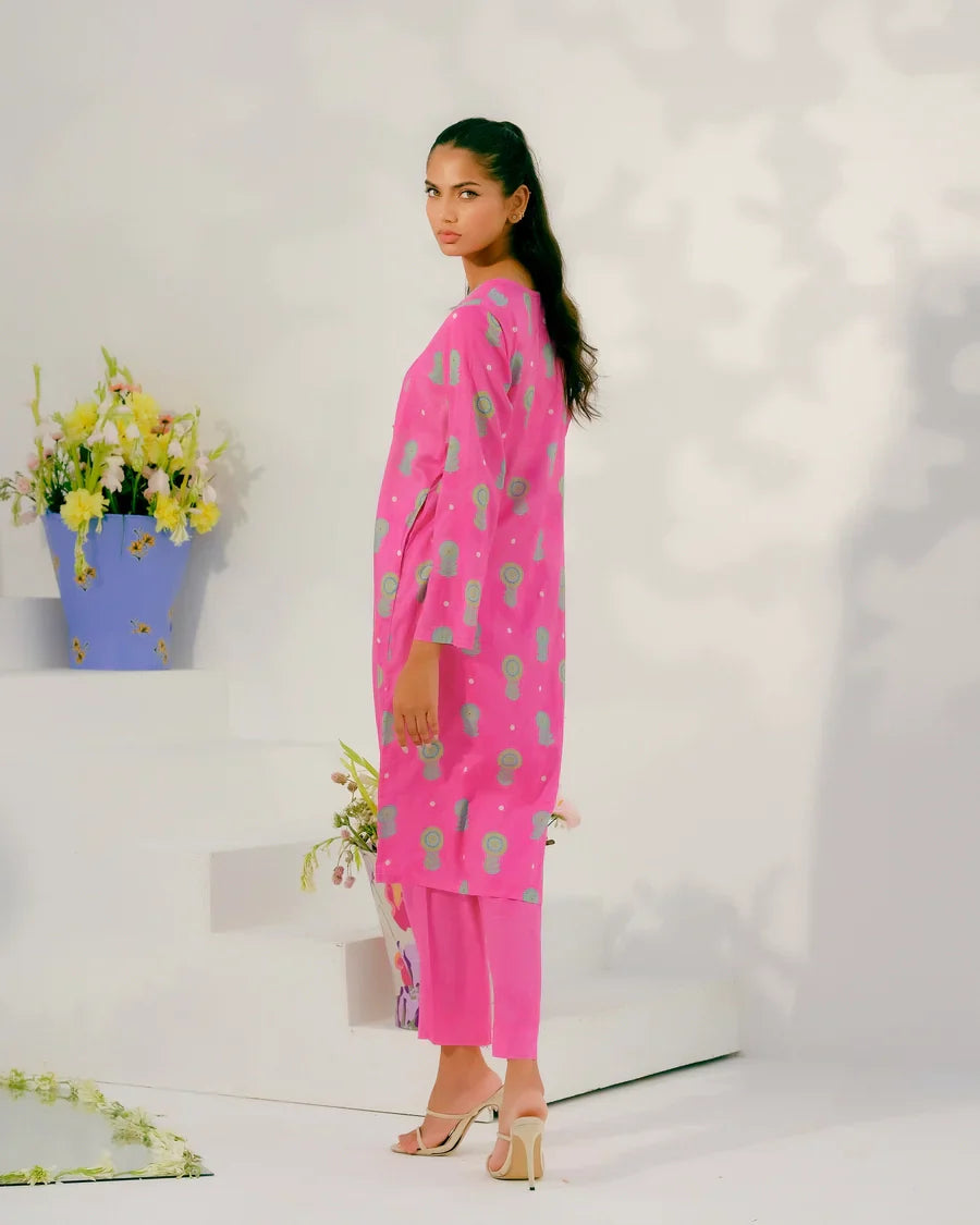 Dhaga Stitched 2 Piece Lawn Collection'2025-Matching separate 0019