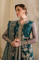 Reve Royal By Fabiha Fatima Unstitched 3 Piece Formals Collection'2025-Sapphire