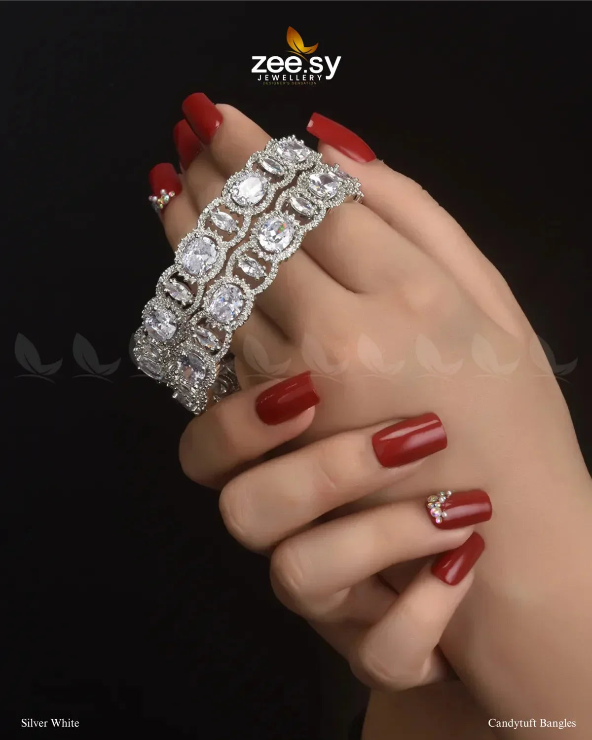 Candytuft Bangles - Zeesy Jewellery