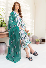 Ziva By Humdum Stitched 3 Piece Printed Lawn Collection'2025-D03