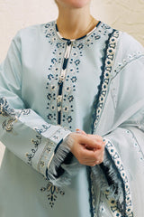 Coco by Zara Shahjahan Unstitched 3 Piece Lawn Suit-01-A-Arzoo
