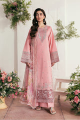 Zync By Florent Unstitched 3 Piece Luxury Lawn Vol-02 Suit-FZ-1A