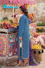 Tesoro Hemline by Mushq Unstitched 3 Piece Spring Summer Lawn Suit-HML-01-A