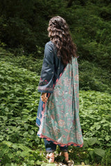 Coco by Zara Shahjahan Unstitched 3 Piece Winter Suit-ZW22-1B