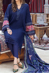 M Print by Maria B Unstitched 3 Piece Winter Suit-MPT-2001-B