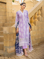 Zainab Chottani Unstitched 3 Piece Eid Luxury Lawn Collection'2023-ZC-01-B