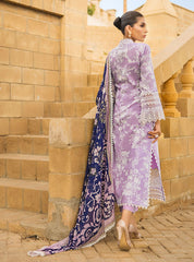Zainab Chottani Unstitched 3 Piece Eid Luxury Lawn Collection'2023-ZC-01-B