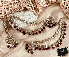 Made For Her-Sahara Charm Earrings & Tikka -KMW1040