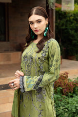 Riwayat By Ramsha Unstitched 3 Piece Luxury Lawn Vol-09 Suit-Y-912