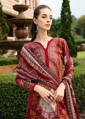 Springtime Ballet By Gulaal Unstitched 3 Piece Luxury Lawn Suit-AMARYLLIS (GL-L-24V1-09)