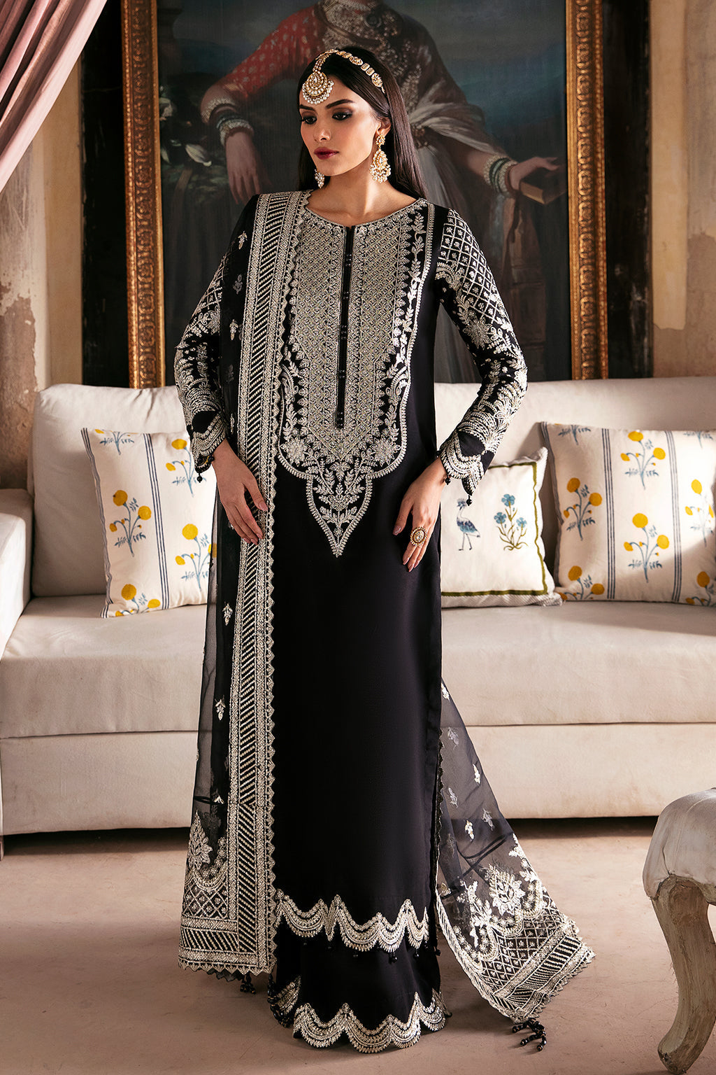 Singhaar By Meeral Unstitched 3 Piece Formals Collection'2025-KAJAL