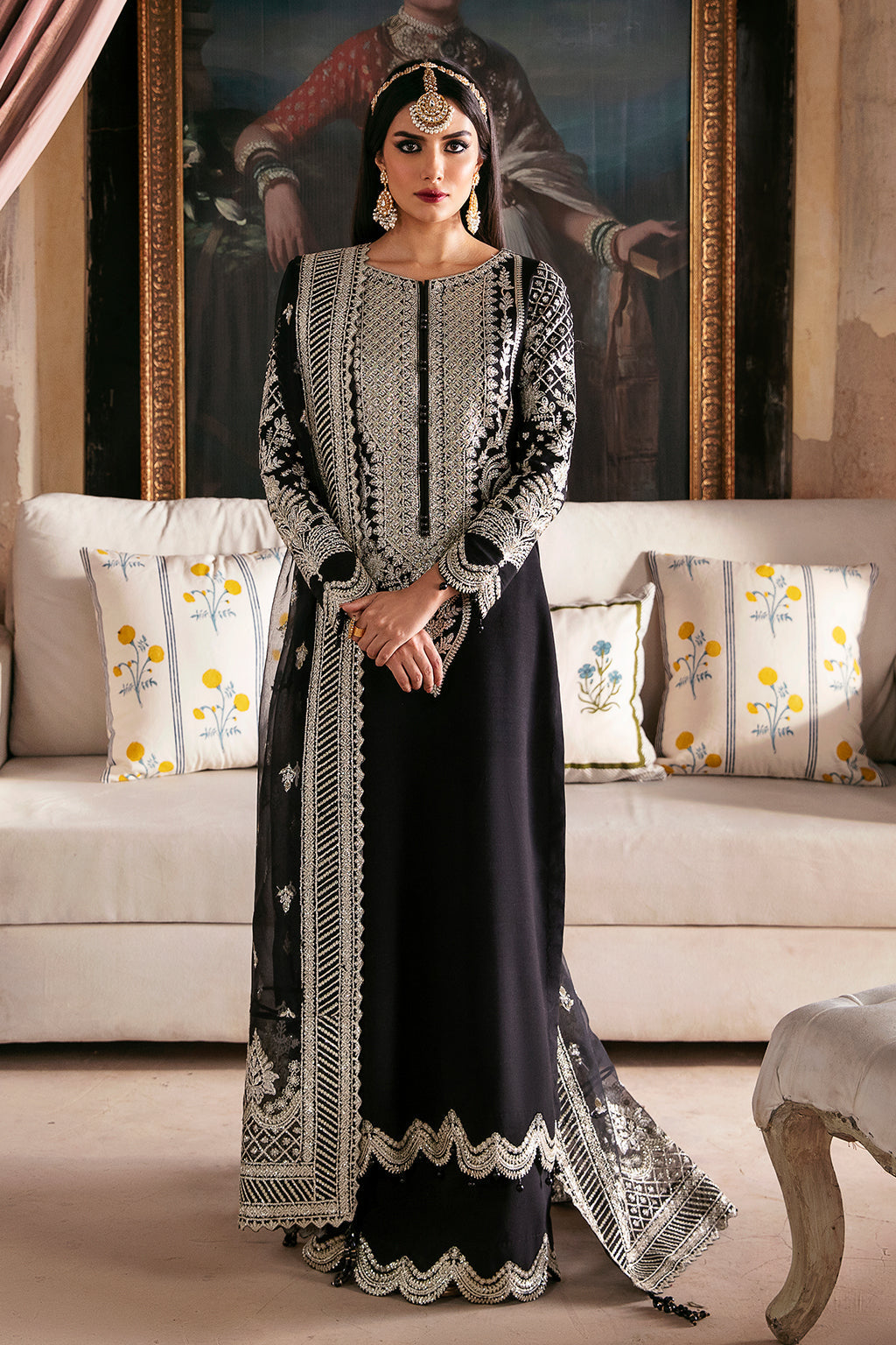 Singhaar By Meeral Unstitched 3 Piece Formals Collection'2025-KAJAL