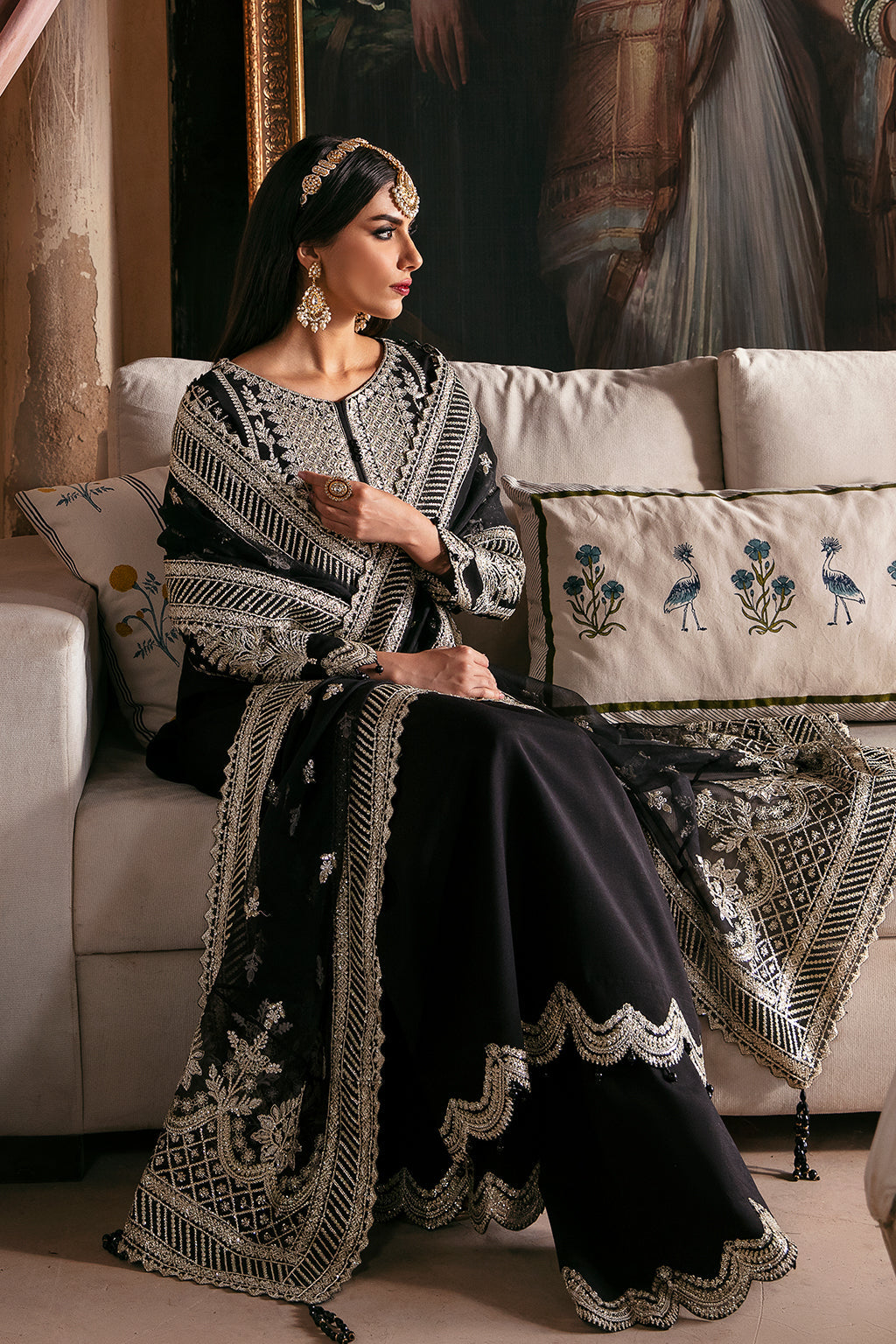 Singhaar By Meeral Unstitched 3 Piece Formals Collection'2025-KAJAL