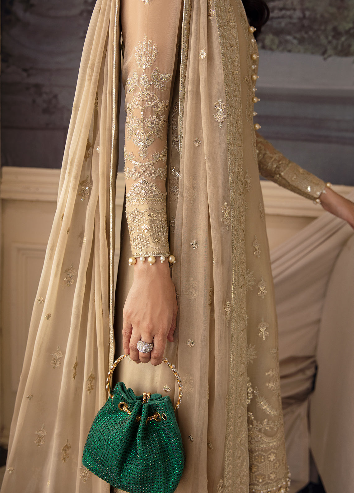 Gulaal Unstitched 3 Piece Emb Chiffon Vol-02 Collection'2023-Ailaah