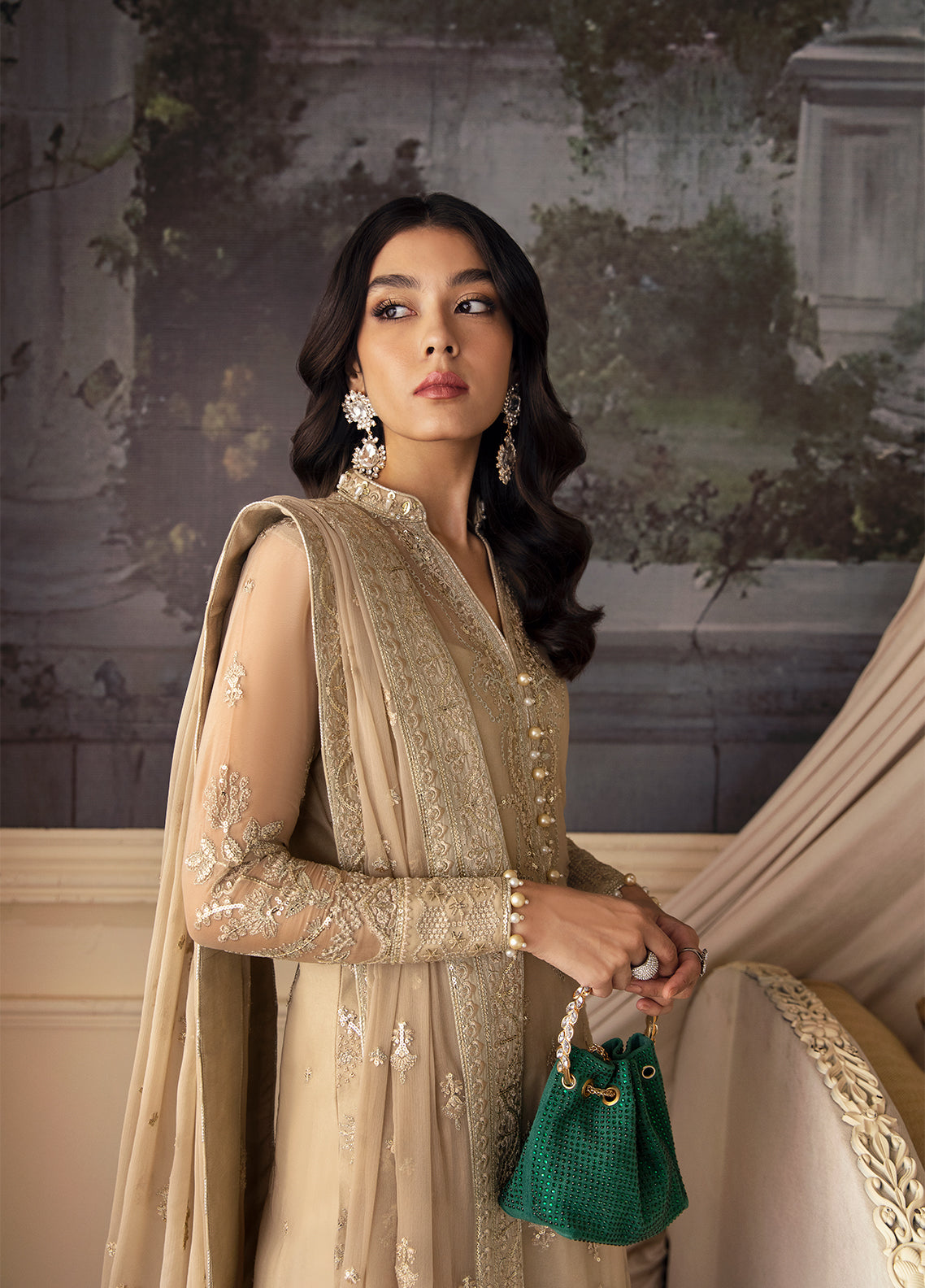 Gulaal Unstitched 3 Piece Emb Chiffon Vol-02 Collection'2023-Ailaah