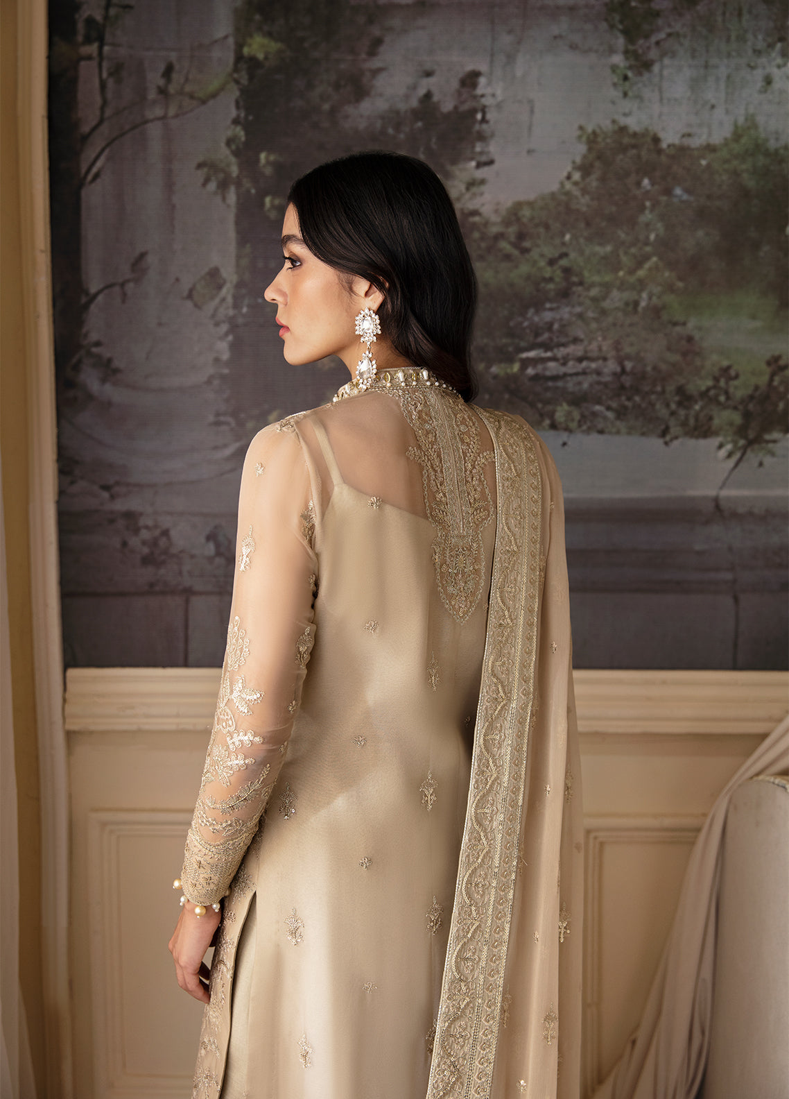 Gulaal Unstitched 3 Piece Emb Chiffon Vol-02 Collection'2023-Ailaah