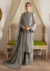 Gulaal Unstitched 3 Piece Emb Chiffon Vol-02 Collection'2023-Sirena