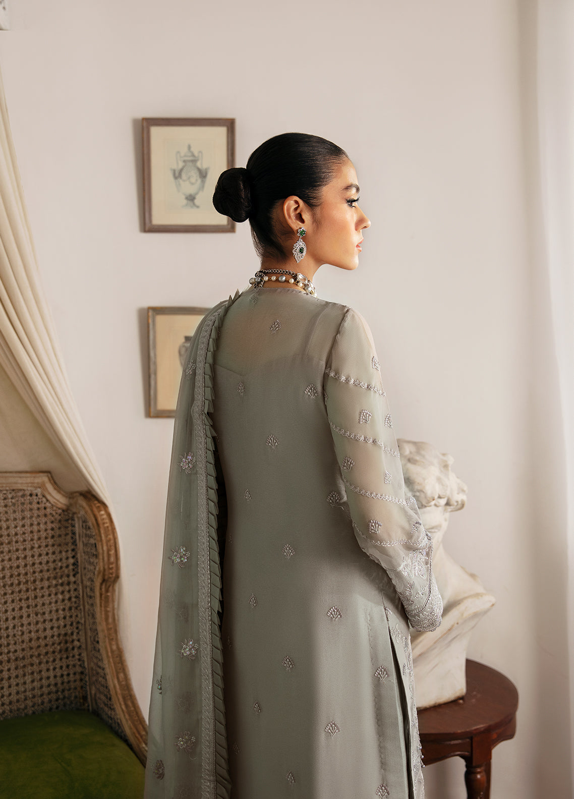 Gulaal Unstitched 3 Piece Emb Chiffon Vol-02 Collection'2023-Sirena