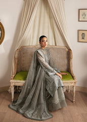 Gulaal Unstitched 3 Piece Emb Chiffon Vol-02 Suit-Sirena