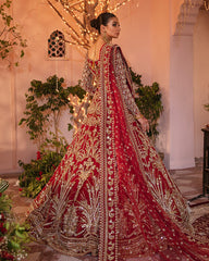 Mehernaaz By Gulaal Unstitched 3 Piece Bridal Couture Suit-Sairah B-07