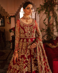 Mehernaaz By Gulaal Unstitched 3 Piece Bridal Couture Collection'2021-Gulrukh B-15