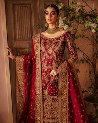Mehernaaz By Gulaal Unstitched 3 Piece Bridal Couture Collection'2021-Azrah B-12