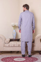 Real Image Mens Kurta Shalwar Winter Collection'2025-D-523 Grey