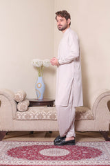 Real Image Mens Kurta Shalwar Winter Collection'2025-P-62sc Tea Pink
