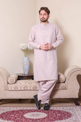 Real Image Mens Kurta Shalwar Winter Collection'2025-P-61sc Pink