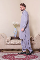 Real Image Mens Kurta Shalwar Winter Collection'2025-D-523 Grey