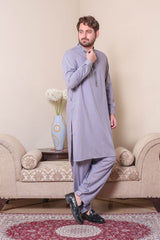 Real Image Mens Kurta Shalwar Winter Collection'2025-D-523 Grey