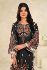 TBC Stitched 2 Piece Printed Summer Suit