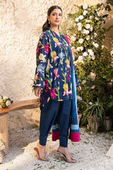 Elaheh By Mbasics Maria B Unstitched 3 Piece Printed Lawn Vol-01 Collection-MB-10