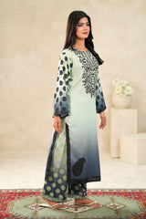 TBC Stitched 2 Piece Printed Summer Suit