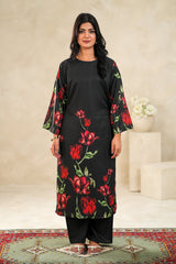 TBC Stitched 2 Piece Printed Summer Suit