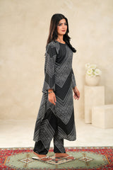 TBC Stitched 2 Piece Printed Summer Suit