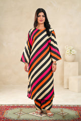 TBC Stitched 2 Piece Printed Summer Suit