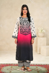 TBC Stitched 2 Piece Printed Summer Suit