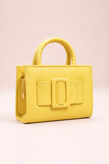 Fineur Mini Handbag Cubi - Mustard