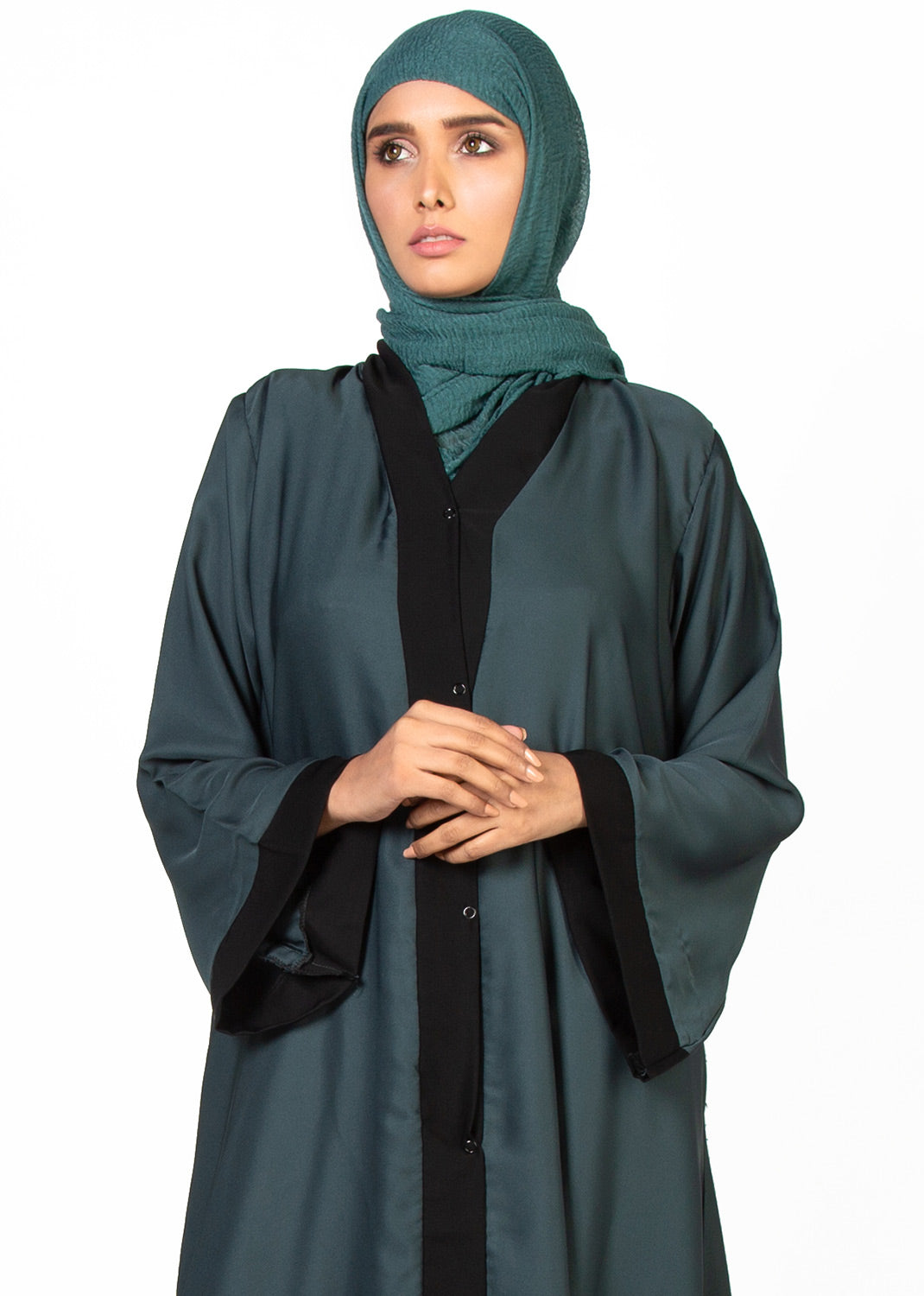 Abaya.Pk Pristine Green Abaya