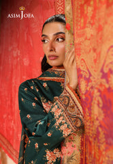 Rhapsody By Asim Jofa Unstitched 3 Piece Summer Suit Ajubu-14