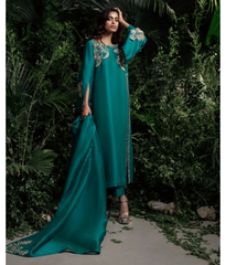 Luna By Mariam Malik Stitched 2 Piece Luxe Silk Pret Collection'2025-LUNA- Luxury Pret'24  - 11