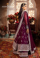 Asim Jofa Jaan-e-Jahan Ajjj-01 Embroidered Chiffon 3 Pcs